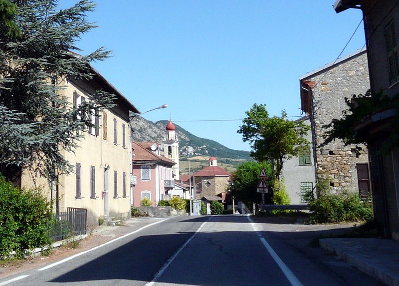Cantalupo Ligure - strada provinciale